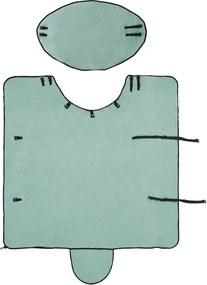 vidaXL Σαμάρι Ίππου Ειδικό πράσινο Πολυεστέρας