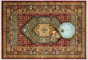 Χαλί (100x160) Ezzo Orient D008A AL Red