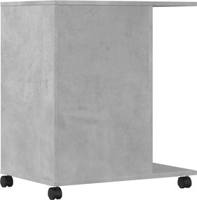 vidaXL Βάση Εκτυπωτή με Ρόδες Γκρι Σκυρ. 60x40x68,5 εκ.