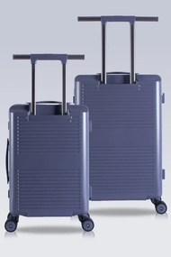 Stewehome Σετ 2 τεμαχίων βαλίτσες με θύρες φόρτισης USB και από πολυκαρβονικό υλικό