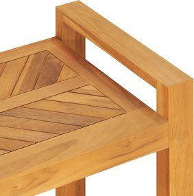vidaXL Παγκάκι 120 εκ. από Μασίφ Ξύλο Teak