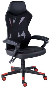 Καρέκλα Γραφείου Gaming Outrider 25-0698 50x74x118/128cm Black-Red