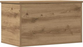 vidaXL Κουτί αποθήκευσης Artisan Oak 60 x 35 x 35 cm