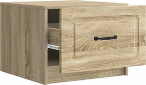 vidaXL Τραπεζάκι σαλονιού Sonoma Δρυς 49 x 50 x 37 εκ.