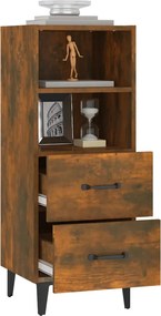 vidaXL Ντουλάπι Καπνιστή Δρυς 34,5 x 34 x 90 εκ. Επεξεργασμένο Ξύλο