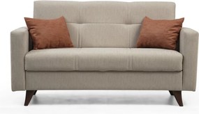 2-Seat Sofa-Bed Polya - Beige Beige