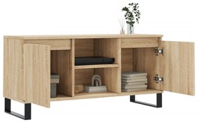 vidaXL Έπιπλο Τηλεόρασης Sonoma Δρυς 104 x 35 x 50 εκ. Επεξεργ. Ξύλο