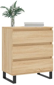 vidaXL Συρταριέρα Sonoma Δρυς 60x35x70 εκ. Επεξεργασμένο Ξύλο