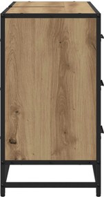 vidaXL Ντουλάπι Μπάνιου Artisan Oak 80 x 33 x 60 εκ Επεξεργασμένο Ξύλο