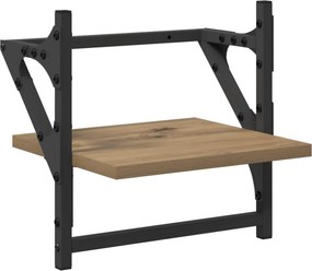 vidaXL Σετ ραφιών τοίχου με ράφι 6 pcs Artisan Oak 100 x 25 x 30 cm
