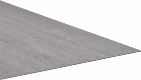 vidaXL Πλάκες Δαπέδου 55 pcs Γκρι 5,11 τ.μ. PVC