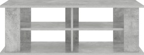 vidaXL Βάση τηλεόρασης Σκυρόδεμα Γκρι 96 x 35 x 33,5 εκ