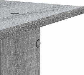 vidaXL Βάσεις Ηχείων 2 Τεμ. Γκρι Sonoma 30x30x40εκ. Επεξεργασμένο Ξύλο