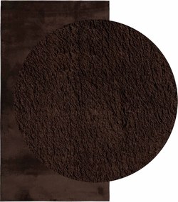 vidaXL Χαλί HUARTE Καφέ 60 x 110 cm Πολυεστέρας