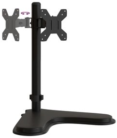 vidaXL Βάση Οθόνης VESA Μαύρη 75/100 χιλ. από Ατσάλι