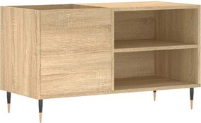 vidaXL Δισκοθήκη Sonoma Δρυς 85 x 38 x 48 εκ. από Επεξεργασμένο Ξύλο