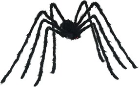 vidaXL Διακόσμηση Halloween Αράχνη 3 pcs Μαύρο 200 cm