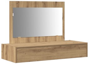 vidaXL Κρεμαστή Γλυφίδα Δρυς 100x40x70 εκ