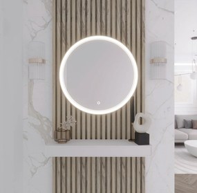 Καθρέπτης Dalia L LED-Διάμετρος: 80 εκ.