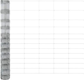 vidaXL Στύλος Περιφράξεων Γαλβανισμένο 50 x 1,5 m Ατσάλι