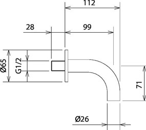La Torre 12144/10 Black Matt - Στομιο