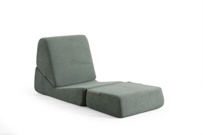 1-Seat Sofa-Bed Origami Convertable - Green Green