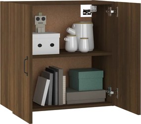 vidaXL Ντουλάπι Τοίχου Καφέ Δρυς 60x31x60 εκ. από Επεξεργασμένο Ξύλο