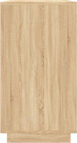 vidaXL Συρταριέρα Sonoma Δρυς 80x34x75 εκ. Επεξεργασμένο Ξύλο