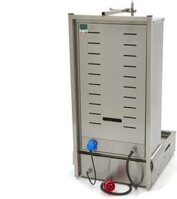 Kebab Grill - 4 Burners - 70kg Meat - Electric