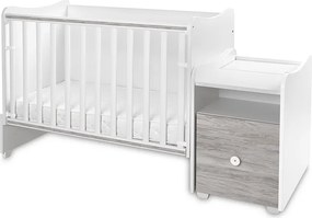 BED TREND PLUS NEW 70/160 WHITE/ARTWOOD