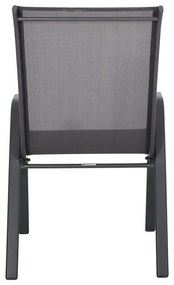 Καρέκλα FL5001 Fylliana Textlene Γκρί 55x72x92 εκ. 55x72x92 εκ.