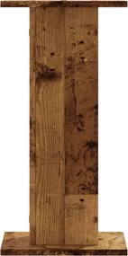 vidaXL Βάσεις Ηχείων 2 τεμ. Όψη Παλαιού Ξύλου 30x30x60 εκ. Επεξ. Ξύλο