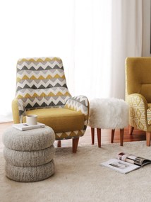 Πολυθρόνα Πολύχρωμο ZIKZAK 88x75x95