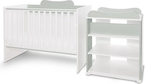 BED MULTI 190/72 COLOUR WHITE/MILKY GREEN