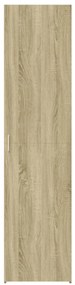 vidaXL Ντουλάπι Sonoma Δρυς 45x42,5x185 εκ. από Επεξεργασμένο Ξύλο