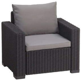 Πολυθρόνα California Dark Grey 83X68X72εκ. (Σετ 2 ΤΕΜ)