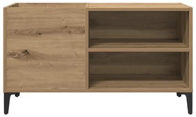 vidaXL ντουλάπι δίσκων  Δρυς τεχνίτης 84,5x38x48 cm Κατασκευασμένο ξύλο