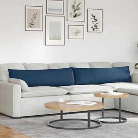 vidaXL Μαξιλάρι Καναπέ 2 pcs Μπλε 145 x 40 εκ. ύφασμα