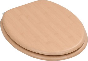 vidaXL Κάλυμμα Λεκάνης με Σχέδιο Μπαμπού από MDF