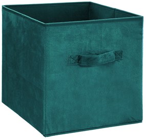 Κουτί Αποθήκευσης (31x31x31) F-V Velvet Storage Blue 160455B