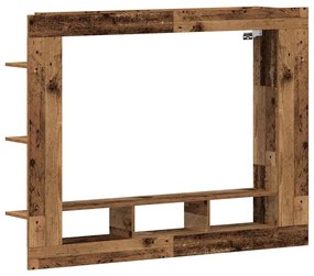 vidaXL Ντουλάπι TV Παλαιό ξύλο 152 x 22 x 113 εκ. Επεξεργασμένο ξύλο