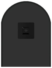 vidaXL Καθρέφτης Τοίχου Οβάλ Μαύρος 50x20 εκ.