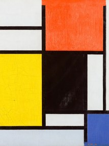 Αναπαραγωγή Composition with red, Piet Mondrian