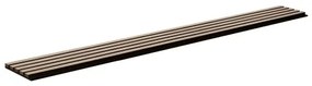 VEVOR Wood Slat Acoustic Panels 7.9 x 94.5 inch for Modern Wall Decor Silver Wood