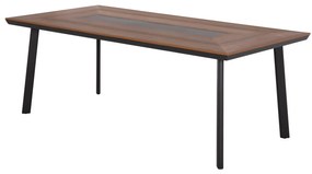Τραπέζι TABER Αλουμινίου Γκρί με Επιφάνεια Polywood 200x100x75Υ εκ. 200x100x75 εκ.