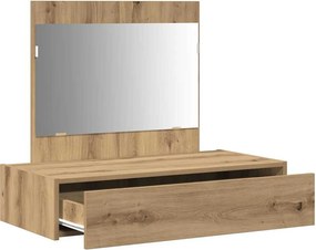 vidaXL Τραπέζι περιποίησης Καφέ 83 x 40 x 70 εκ Επεξεργασμένο Ξύλο