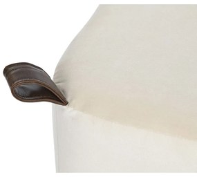 Υποπόδια DKD Home Decor Κίτρινο Μπλε Μπεζ Γκρι Scandi 35 x 35 x 35 cm (x2)