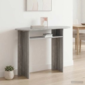 vidaXL Τραπέζι κονσόλας Γκρι Sonoma 100 x 39,5 x 75 εκ