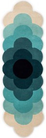 Χαλί Optical Flower 061207 Teal Orla Kiely 87X300