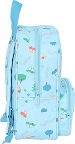 Παιδική Τσάντα Safta Coches Μπλε 22 x 27 x 10 cm